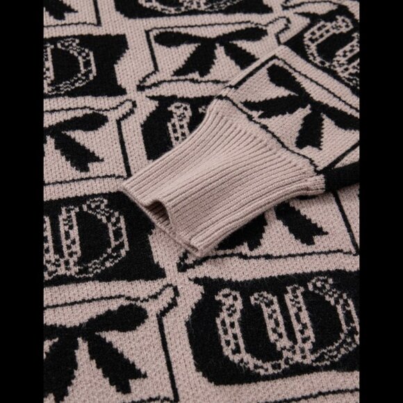 Bow & Horseshoe Western Knit Sweater: The Ultimate Casual & Cozy Look - Picture 7 of 7